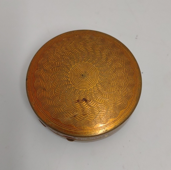 Vintage Antique 1920’s-40’s Cara Nome Langlois Inc Boston Compact Makeup Mirror - Picture 2 of 7